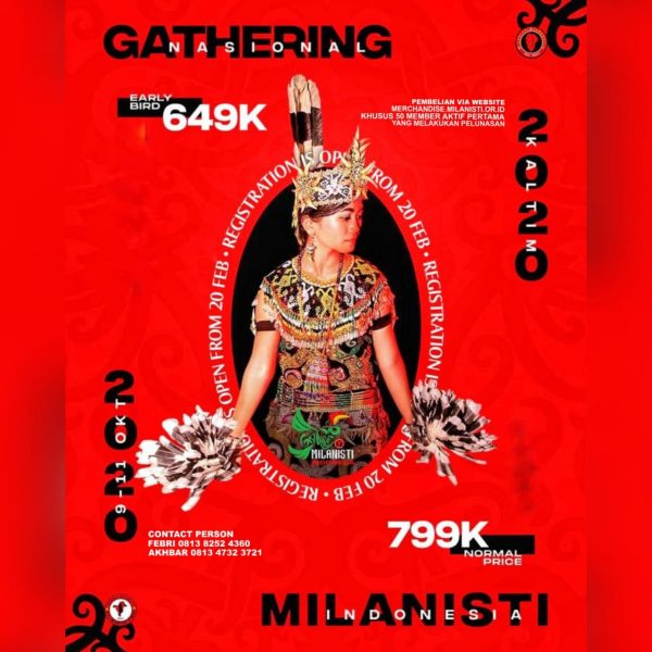 Tiket Gathering Nasional Milanisti Indonesia 2020