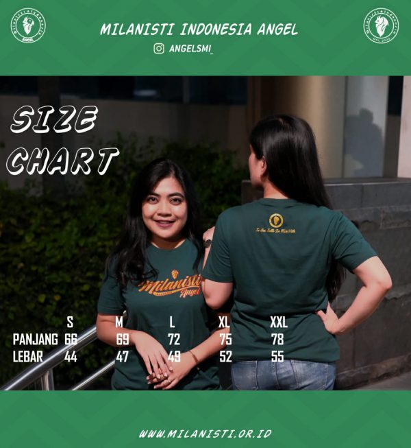 Pre Order - Kaos Eksklusif Milanisti Angel