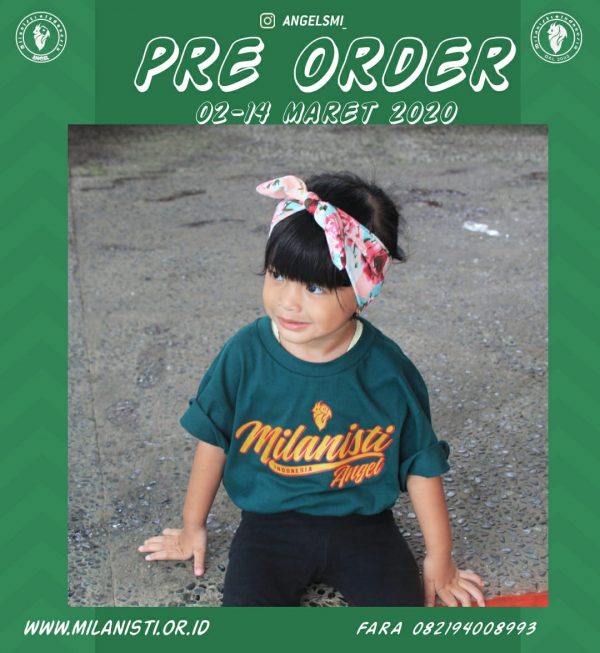 Pre Order - Kaos Eksklusif Milanisti Angel - Image 3