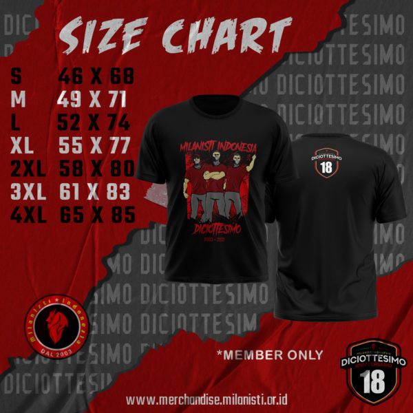 Pre Order - Kaos Anniv MI 18 - Image 3
