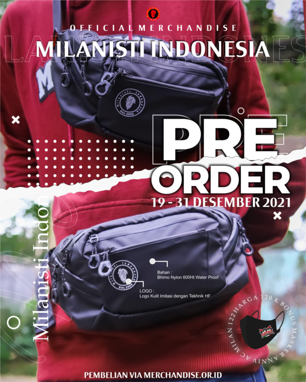 Waist Bag Milanisti Indonesia