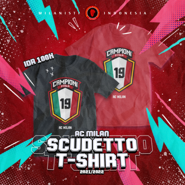 Pre Order - Kaos Scudetto Milan 19