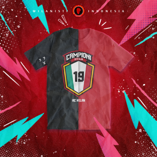 Pre Order - Kaos Scudetto Milan 19 - Image 6