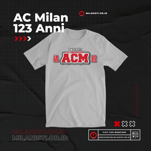 Pre Order - Kaos Anniv Milan 123 - Image 4