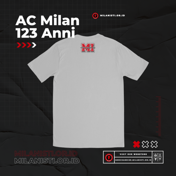Pre Order - Kaos Anniv Milan 123 - Image 5