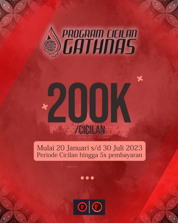 [Cicilan] - Gathering Nasional Magelang 2023