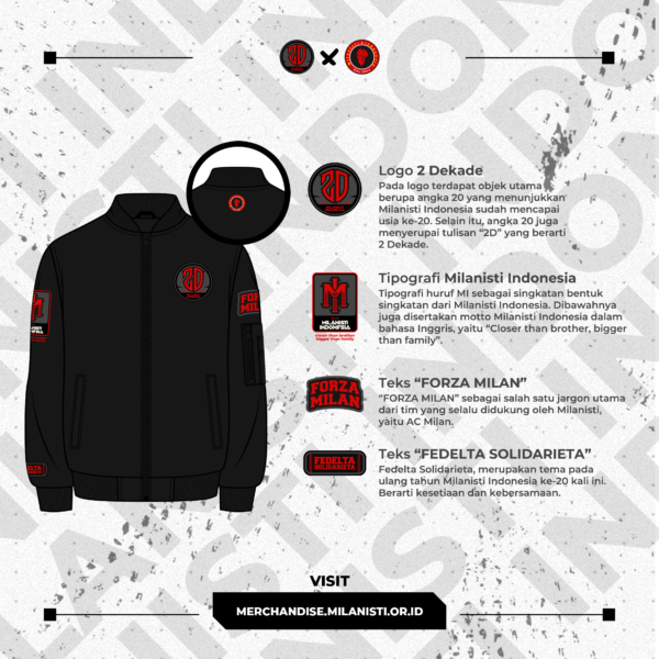 Pre Order - Jacket (Bomber) 2 Dekade MI - Image 4
