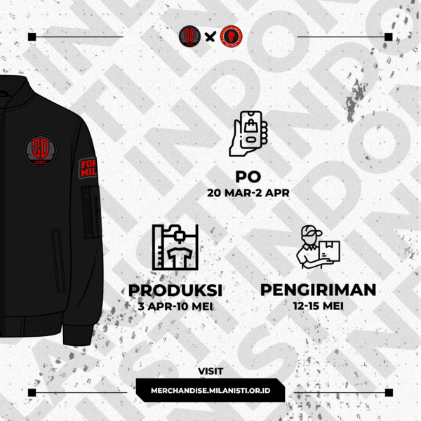 Pre Order - Jacket (Bomber) 2 Dekade MI - Image 3