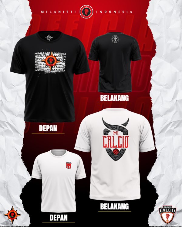 Pre Order - Kaos Mipala & MI Calcio