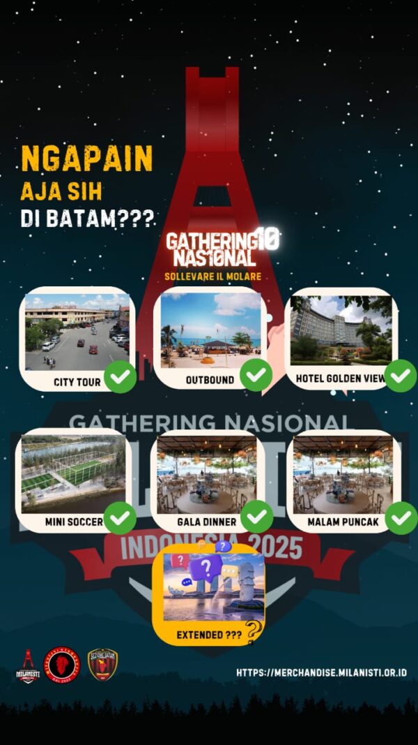 Gathering Nasional Milanisti Indonesia yang ke - 10 di Batam - Image 4