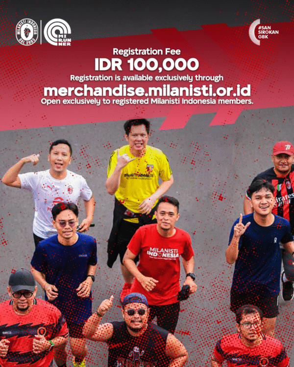 1ST ANNIVERSARY MILANISTI INDONESIA RUNNING CLUB - Image 2