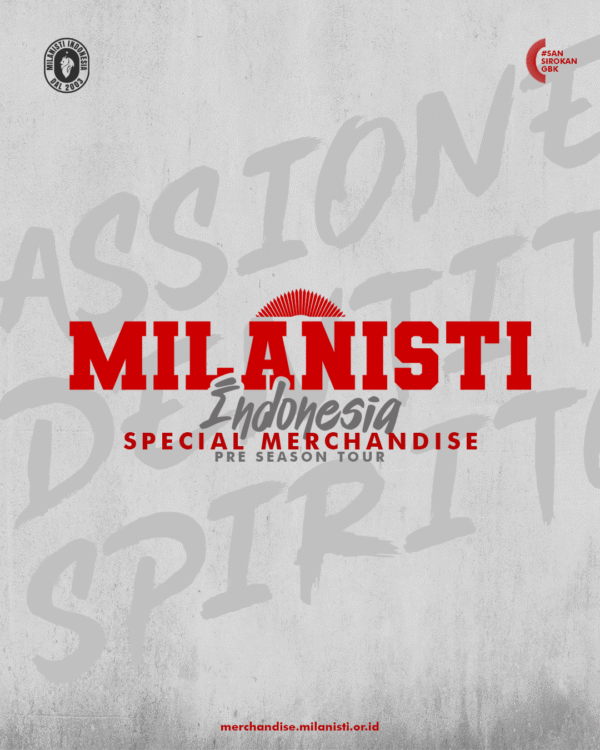 Limited Edition - Milanisti Indonesia Special Merchandise Pre Season Tour 2026